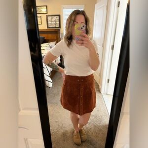 NWT Urban Outfitters Leather Skirt